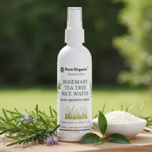 Rosemary Tea Tree and Rice Water Hair Spray
